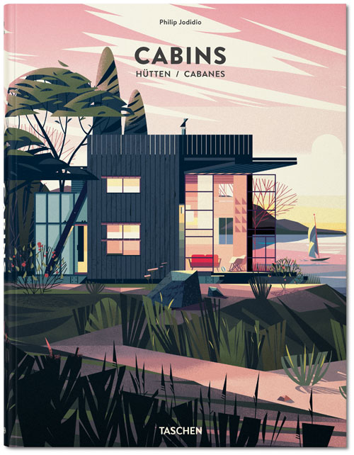  Cabins - Cover Bildunterschrift: Cover of the English/French/German edition 
