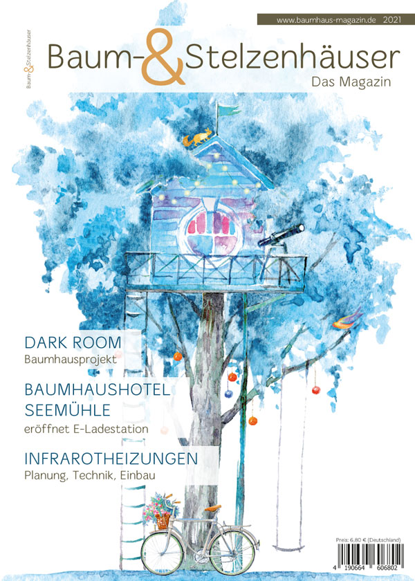 Baumhaus- und Stelzenhaus-Magazin 2021 - Titelbild ©jula_lily - stock.adobe.com